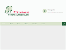 Tablet Screenshot of fbs-steinbach.de